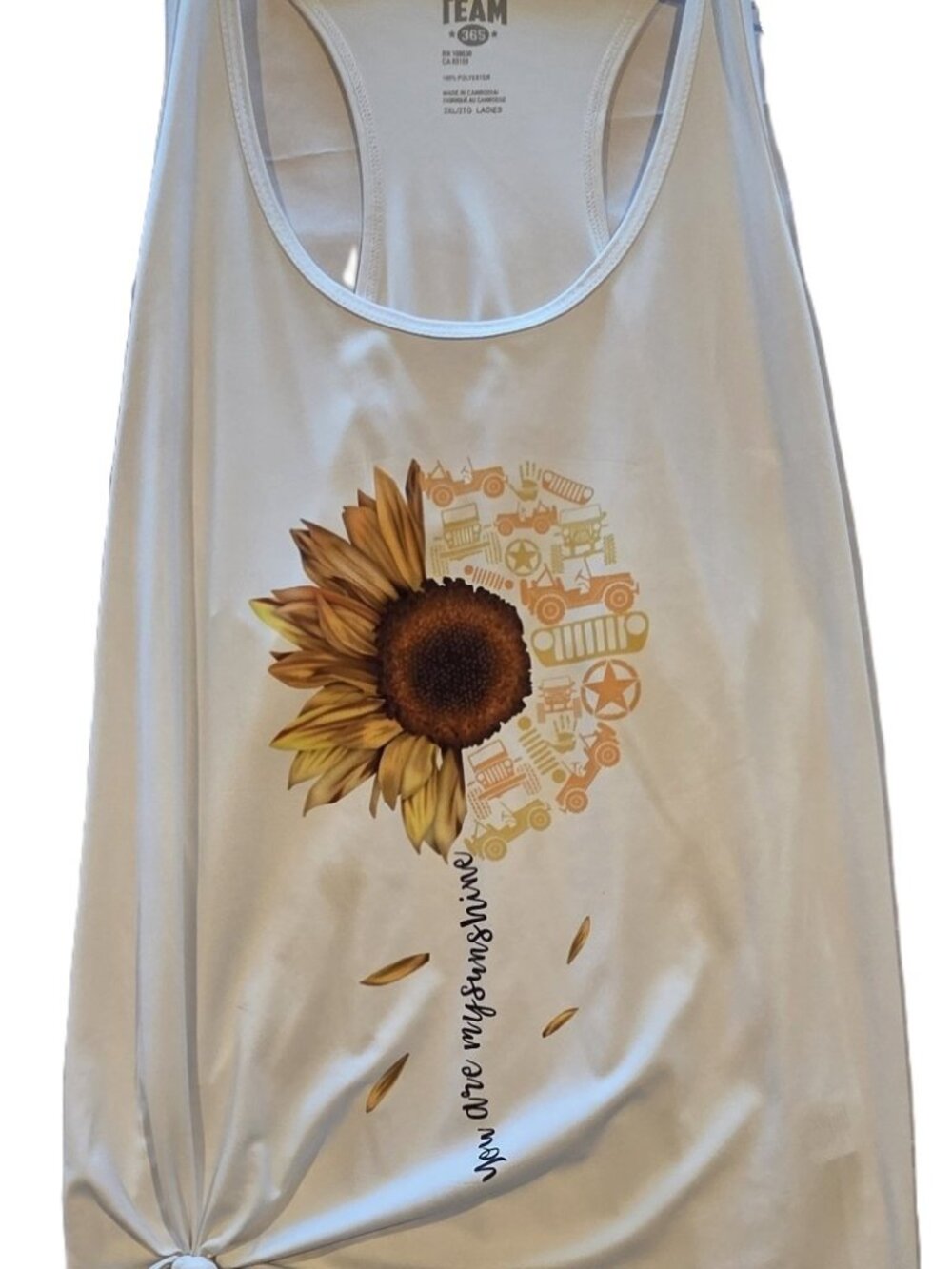 *Team 365 Ladies JEEP Performance Racerback Tank Top*